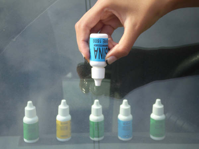 Reparaci&oacute;n de parabrisas con resina.